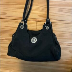 Baggallini Nylon Travel/Shoulder Bag, Black